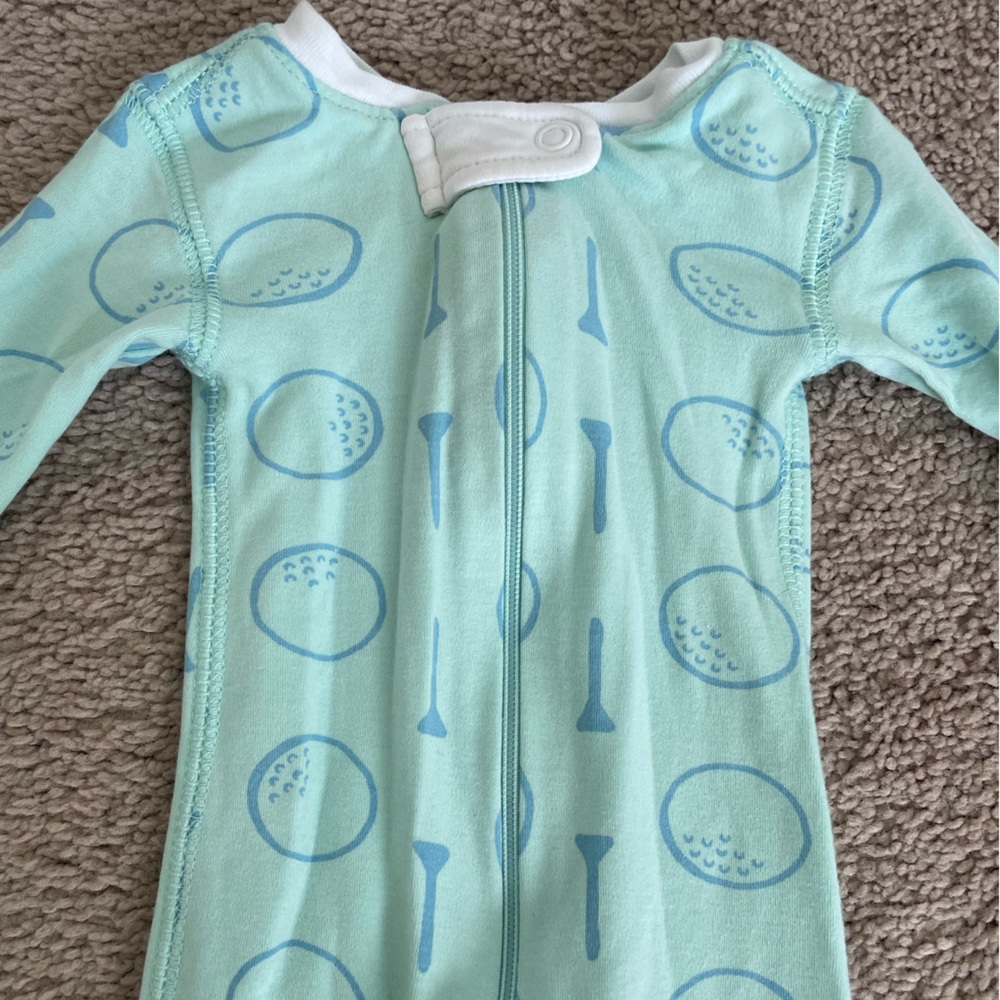 The Beaufort Bonnet Company Knox’s Night Night Pajamas in Golf Ball Pattern